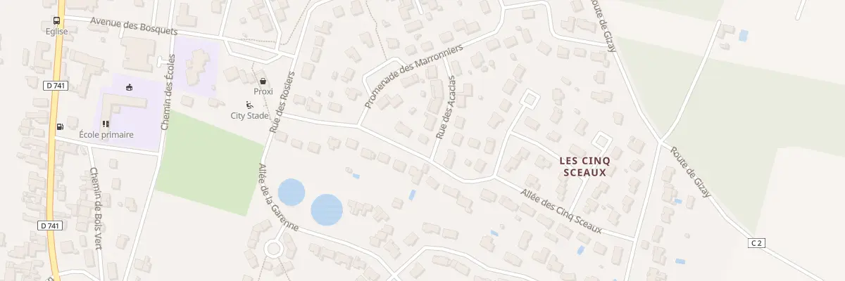 Plan du 12 Rue des Rosiers à La Villedieu-du-Clain