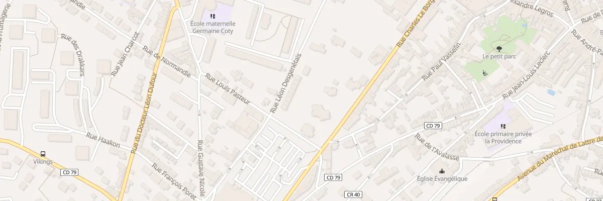 Plan du 59 Rue Leon Degenetais à Fécamp