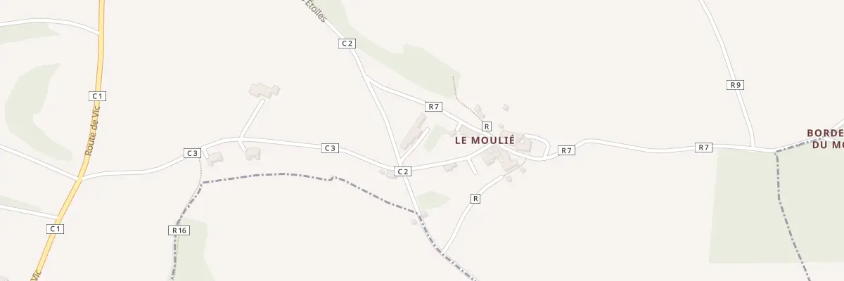 Plan du 959 Chem des Étoiles à Rozès