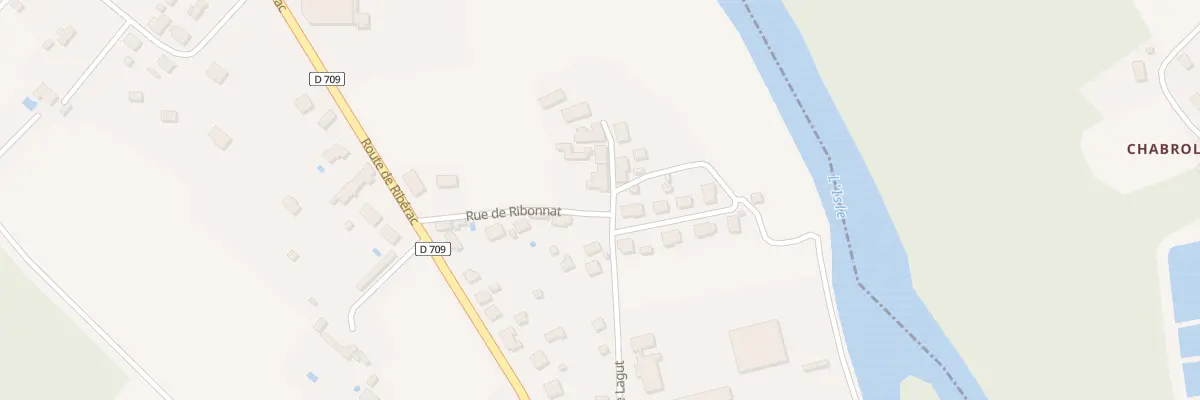Plan du 11 Rue de Ribonnat à Saint-Front-de-Pradoux
