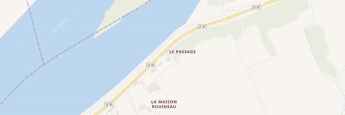 Plan du 2 Le Passage à Bréhémont