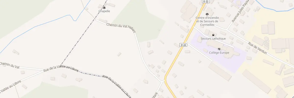 Plan du 68Q Rue Paul Mare à Cormeilles