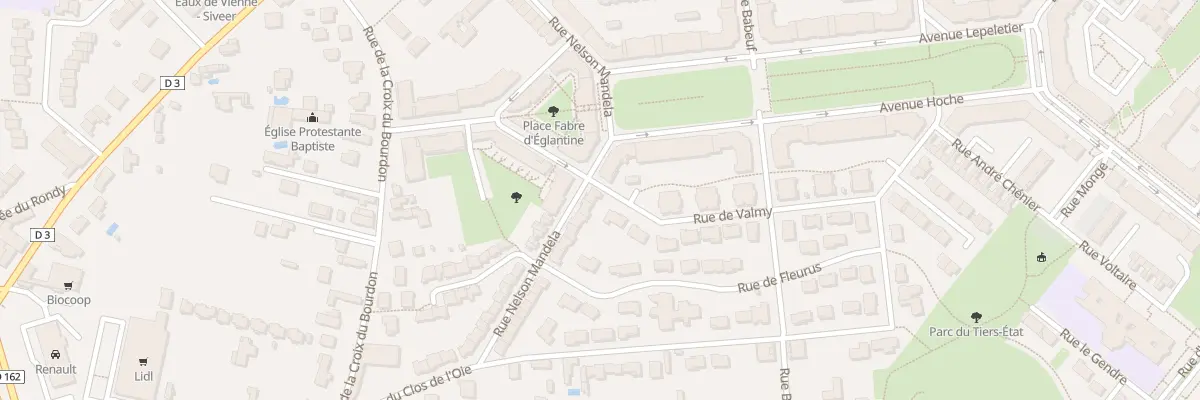 Plan du 39 Rue Nelson Mandela à Poitiers