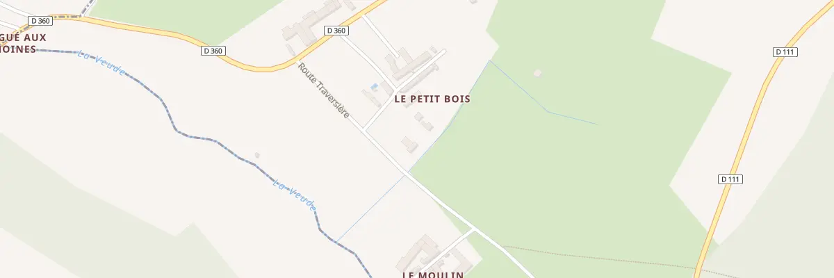 Plan du 164 Le Petit Bois à Braslou