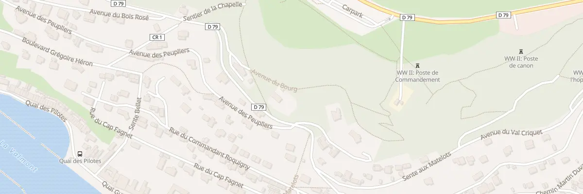 Plan du 720 Rte du Phare à Fécamp