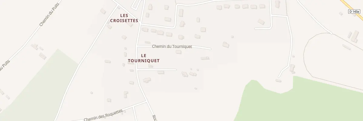 Plan du 132 Che du Tourniquet à Marolles