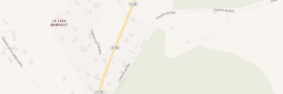 Plan du 8 Che de Bas à Courtonne-les-Deux-Églises