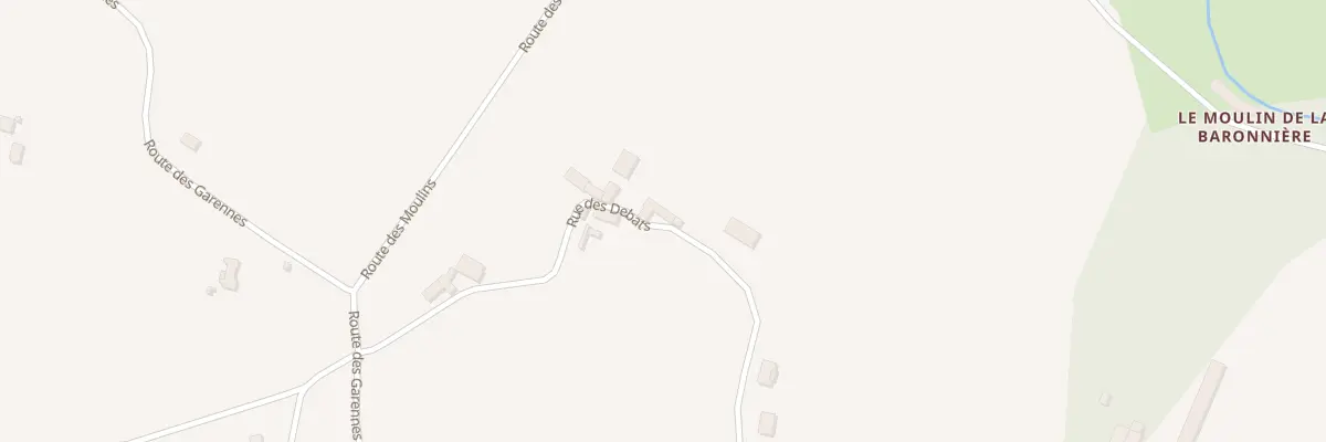 Plan du 12 Rue des Debats aux Pins
