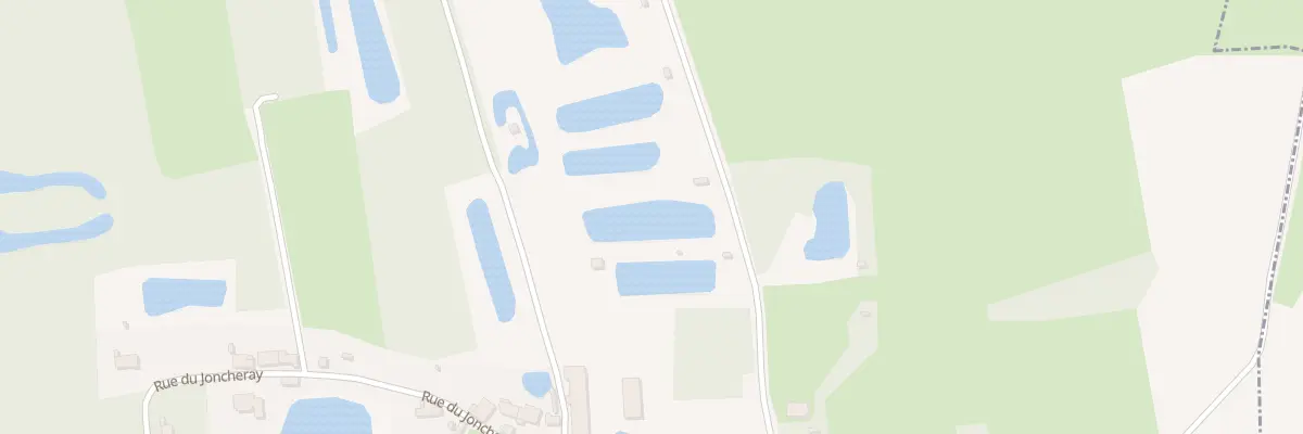 Plan du 5400 Les Rottes Blanches à La Bruère-sur-Loir