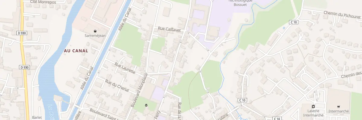 Plan du 24 Rue Jules Ferry à Condom