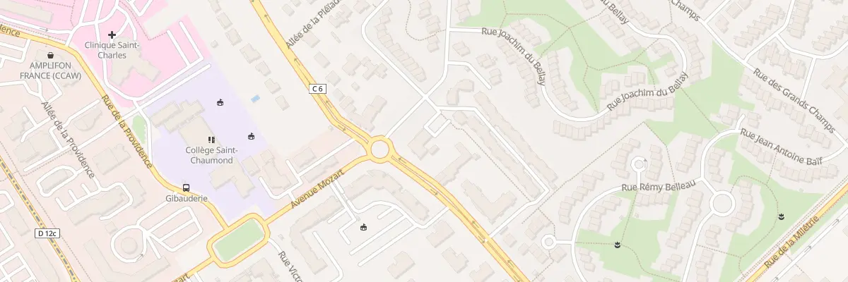 Plan du 141 Rue de la Gibauderie à Poitiers