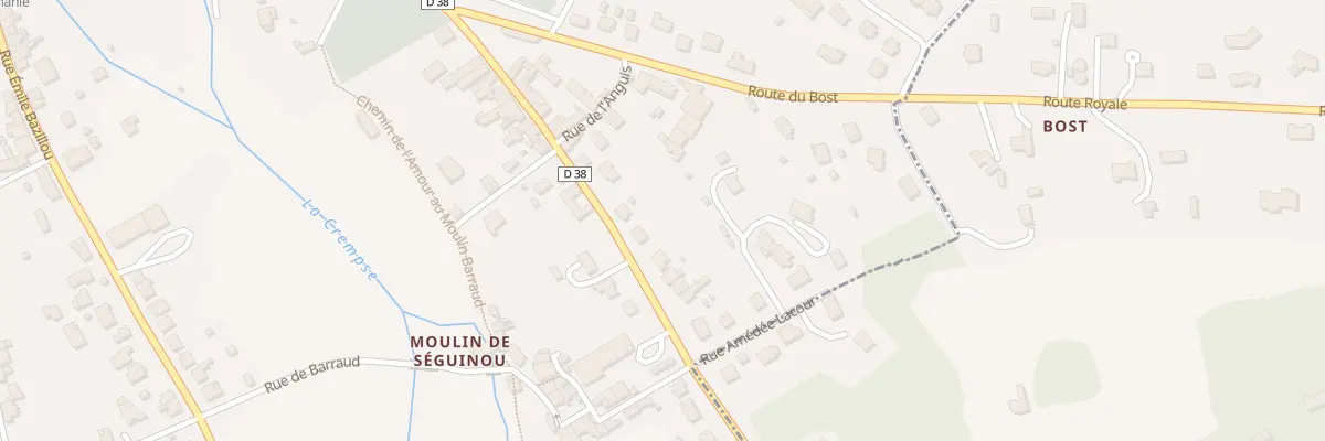 Plan du 39 Rue des Arzens à Mussidan