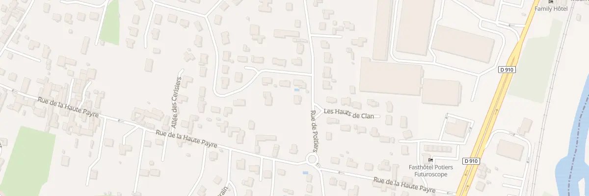 Plan du 72 Rue de Poitiers à Jaunay-Marigny