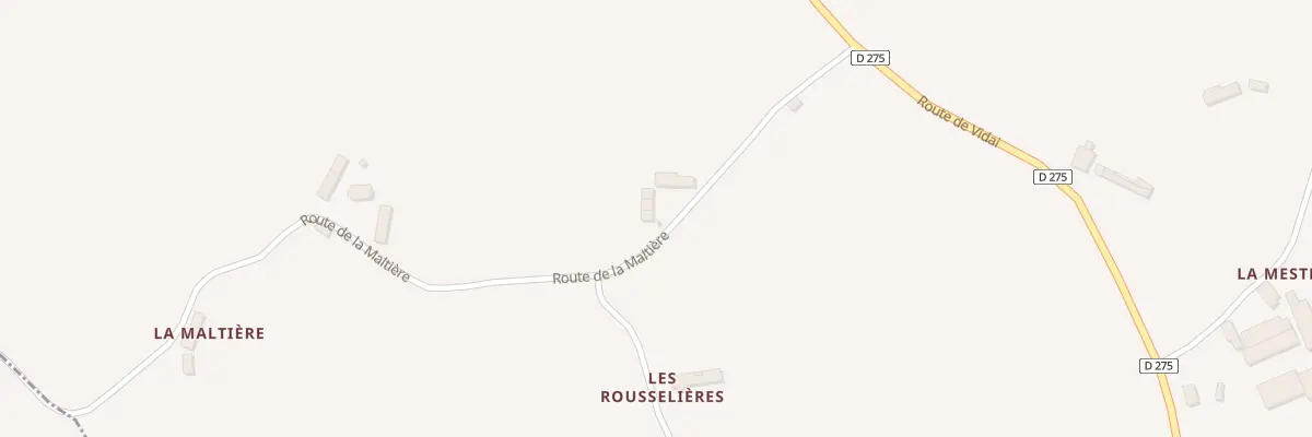 Plan du 243 La Maltiere à Saint-Julien-sur-Sarthe
