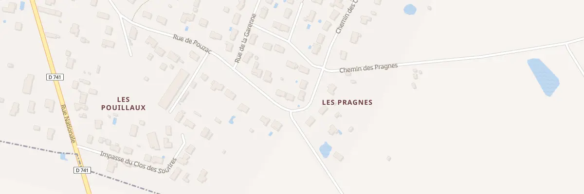 Plan du 19 Rue de Pouzac à La Villedieu-du-Clain