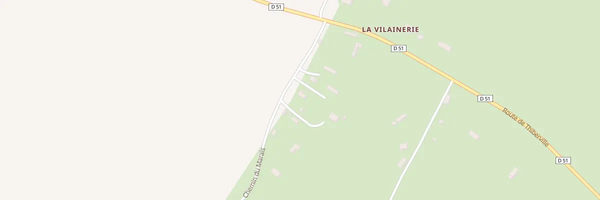 Plan du 135 Che du Marais à Moyaux