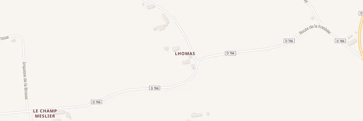 Plan du 89 L’Homas au Plantis