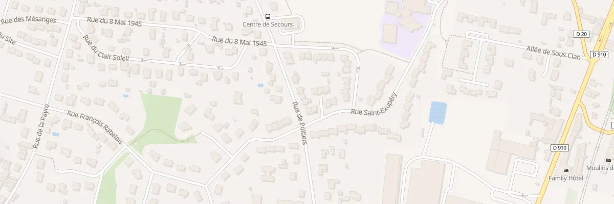 Plan du 53 Rue de Poitiers à Jaunay-Marigny