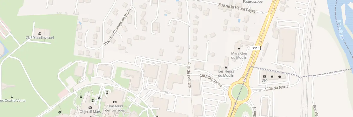 Plan du 92 Rue de Poitiers à Jaunay-Marigny