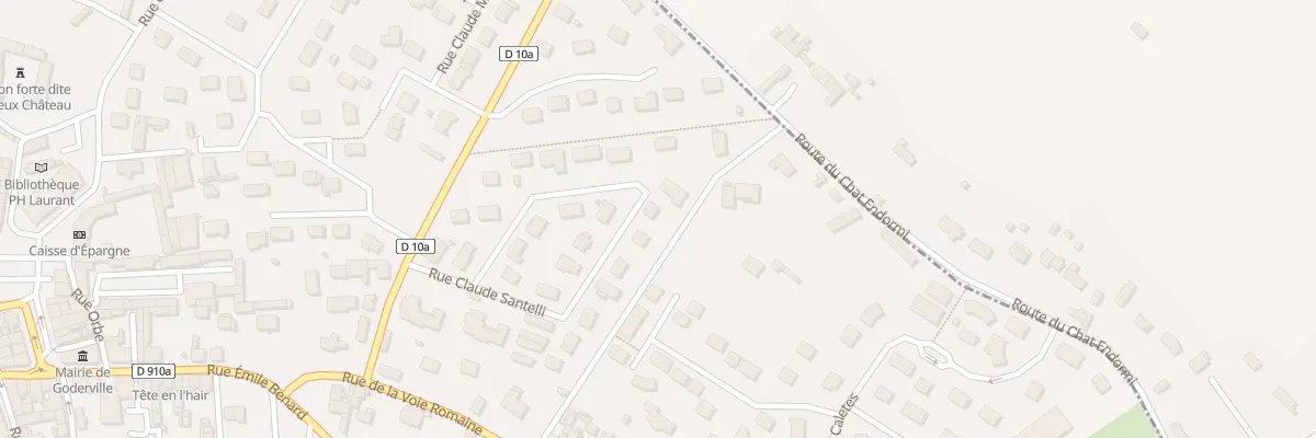Plan du 21 Rue Claude Santelli à Goderville