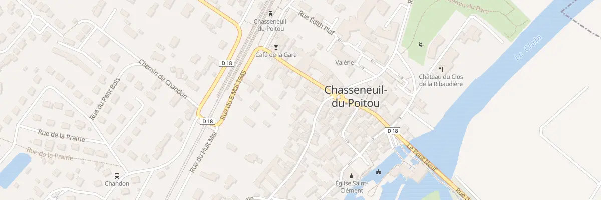 Plan du 2 Rue de l’Industrie à Chasseneuil-du-Poitou