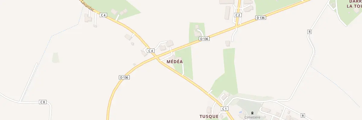 Plan du 5000F Medea à Espiens