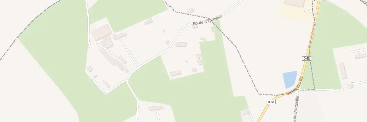 Plan du 420 Rte d’Epreville à Auberville-la-Renault