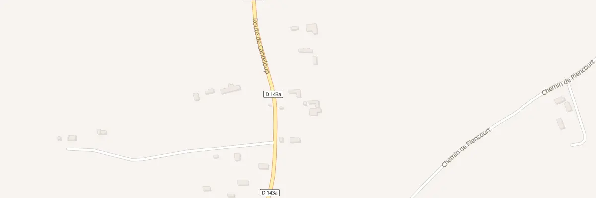 Plan du 1077 Rte de Canteloup à Marolles