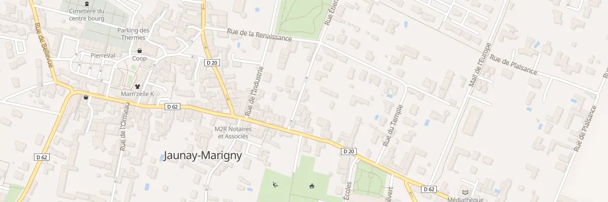 Plan du 4 Rue Étienne Moreau à Jaunay-Marigny