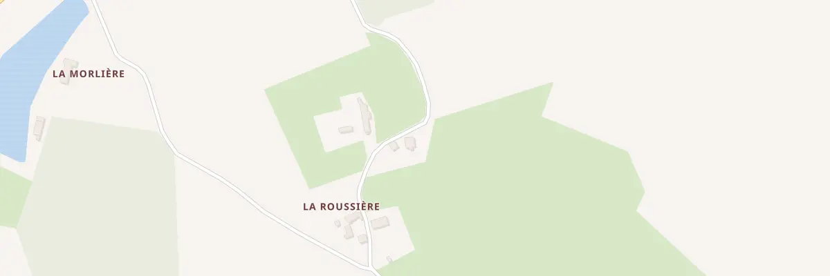 Plan du 5154 La Roussiere à Chenu