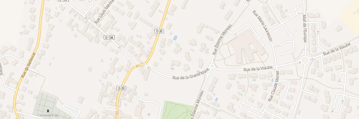 Plan du 1B Rue de la Grand Mare à Jaunay-Marigny