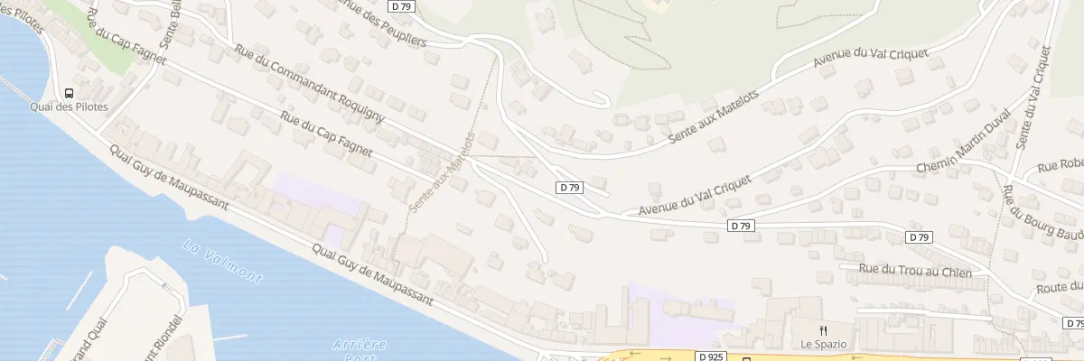 Plan du 60 Rue Commandant Roquigny à Fécamp
