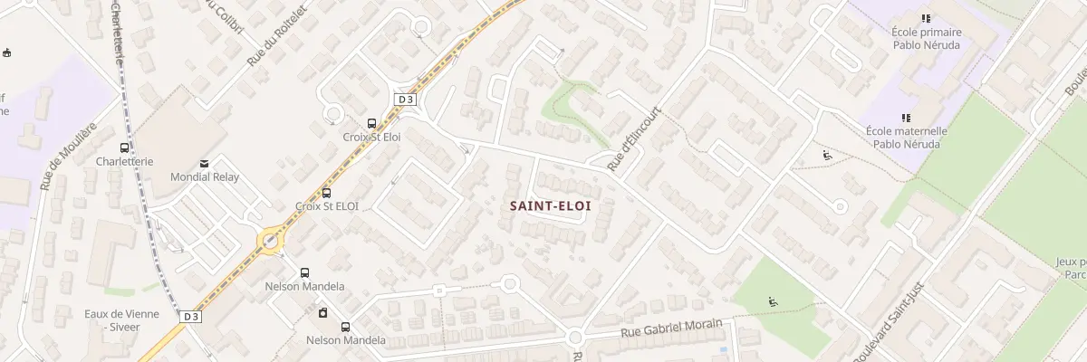 Plan du 56 Rue de Saint Eloi à Poitiers