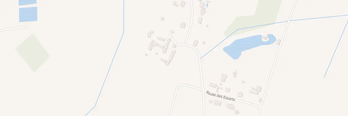Plan du 18 Rte des Essarts à Ouzilly