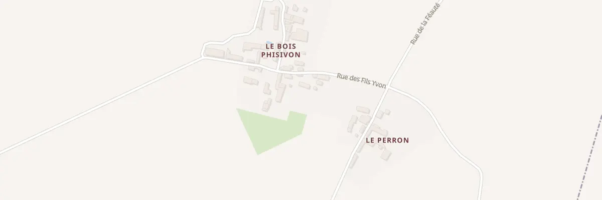 Plan du 5001 Le Bois Phisivon à Sazilly