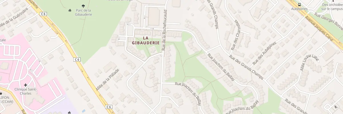 Plan du 33 Rue de la Rochefoucauld à Poitiers
