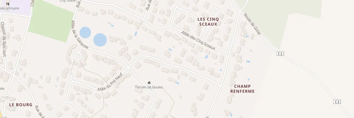 Plan du 12 Rue des Petits Buissons à La Villedieu-du-Clain