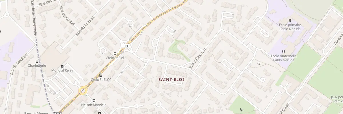 Plan du 45 Rue de Saint Eloi à Poitiers