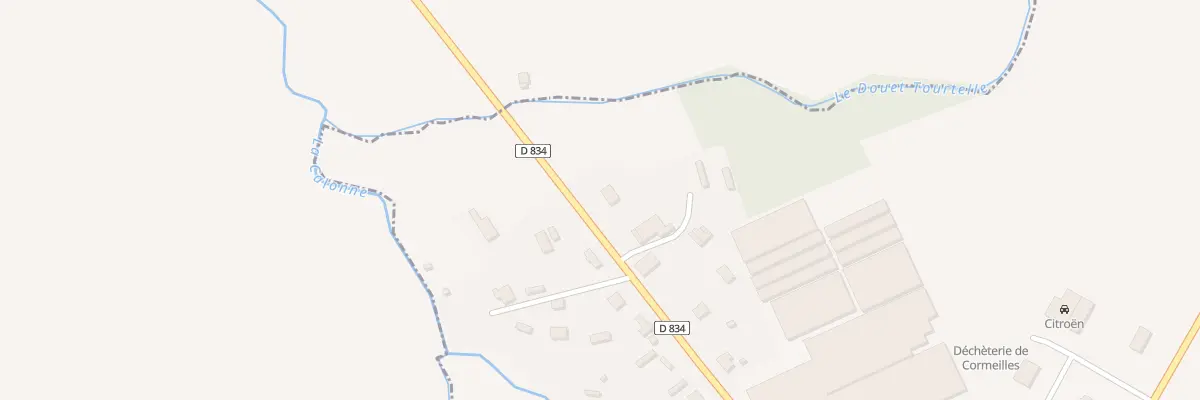 Plan du 58 Rte de Pont l’Evêque à Cormeilles