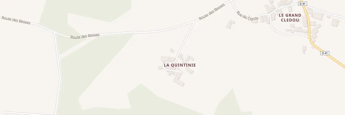 Plan du 110 Imp de la Quintinie à Rougnac
