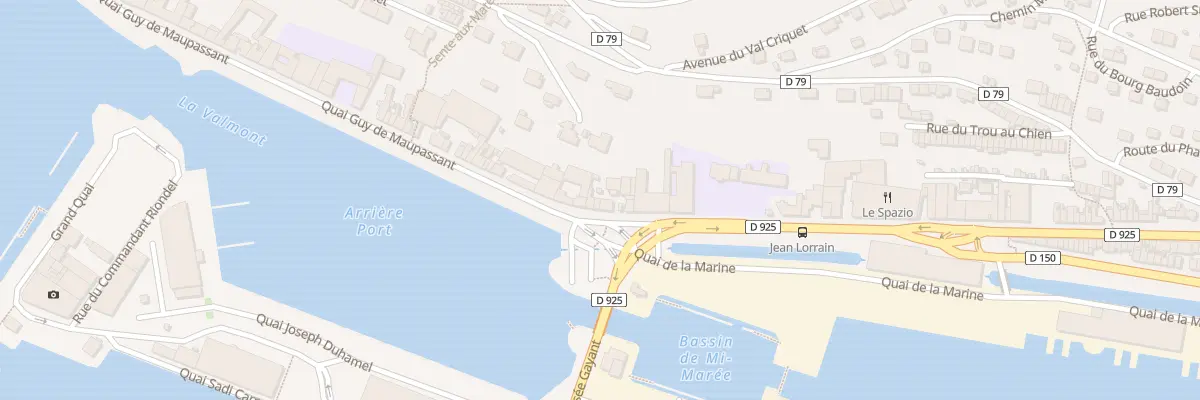 Plan du 32B Quai Guy de Maupassant à Fécamp