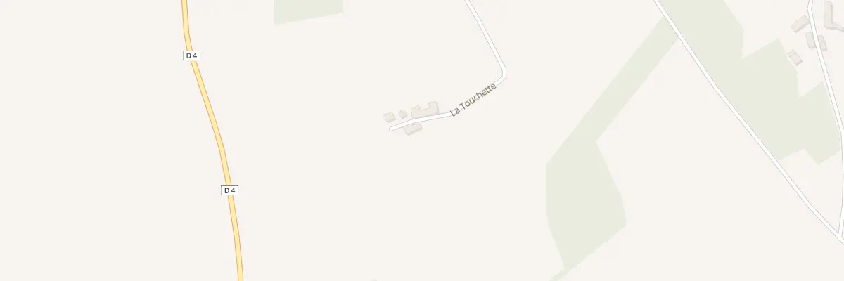Plan du 1 La Touchette à Saint-Romain