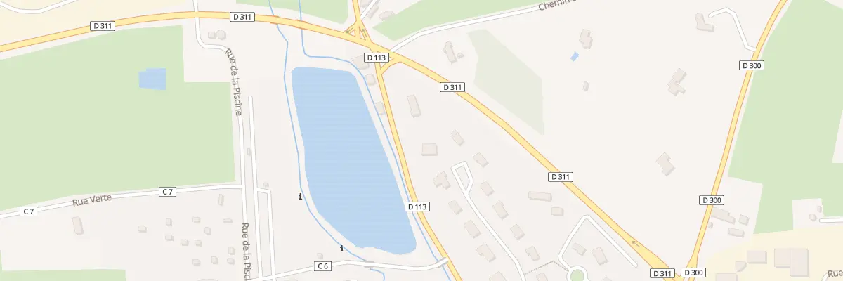 Plan du 11 Rue de Clairefontaine à Mamers
