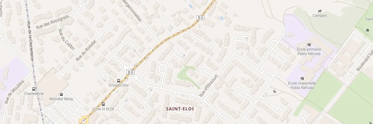 Plan du 31 Rue de Saint Eloi à Poitiers