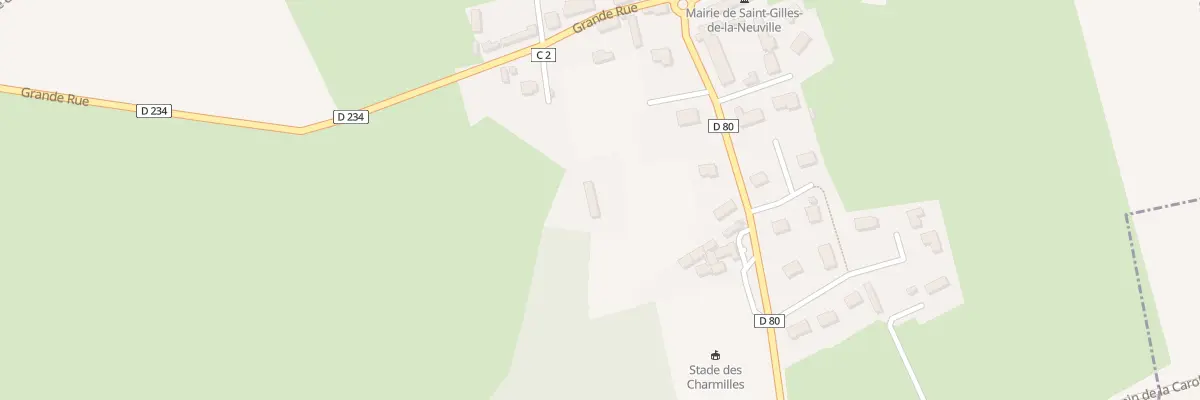 Plan du 109 Grande Rue à Saint-Gilles-de-la-Neuville