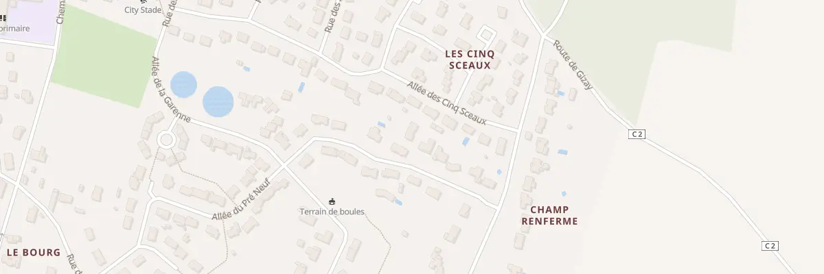 Plan du 14 Rue des Petits Buissons à La Villedieu-du-Clain