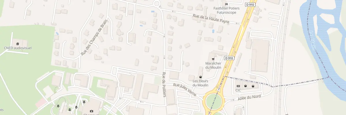 Plan du 77 Rue de Poitiers à Jaunay-Marigny
