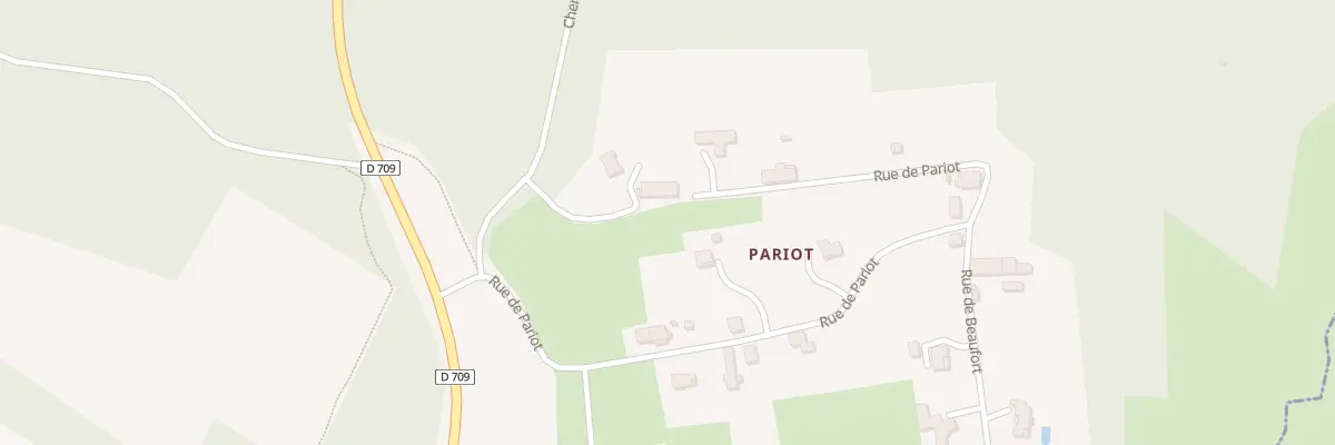 Plan du 30 Rue de Pariot à Saint-Front-de-Pradoux