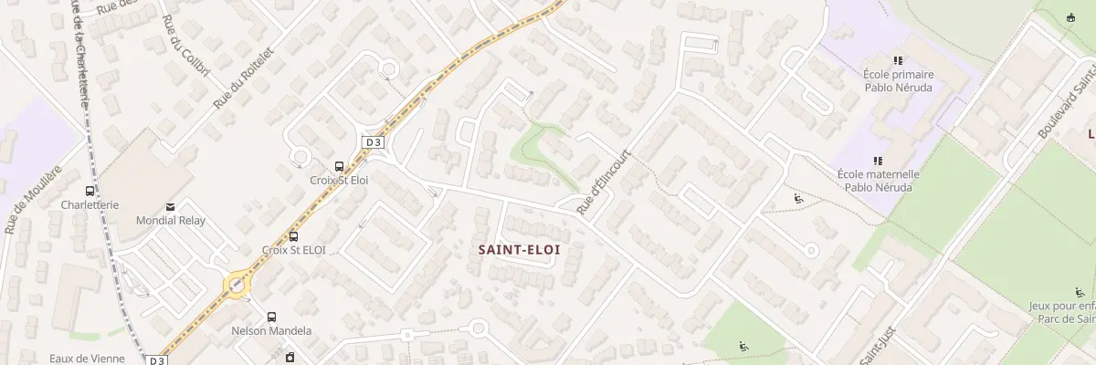 Plan du 51 Rue de Saint Eloi à Poitiers