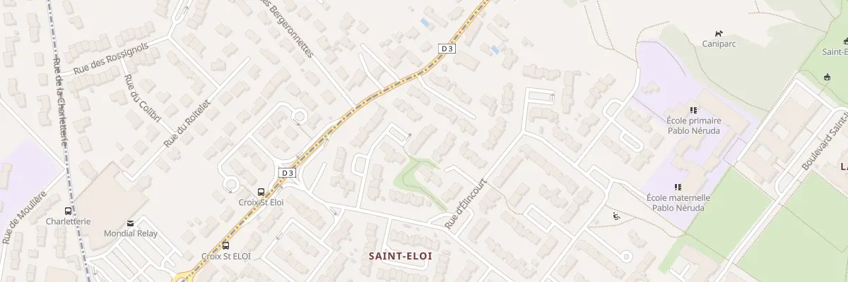 Plan du 29 Rue de Saint Eloi à Poitiers